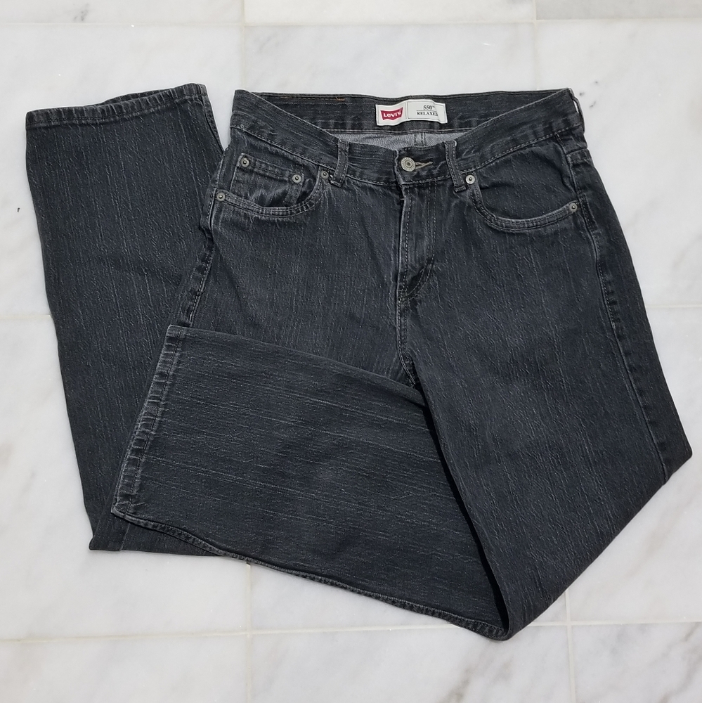 Levi Gray 550 Relaxed Straight Leg Jeans W27/L27 - Picture 3 of 8